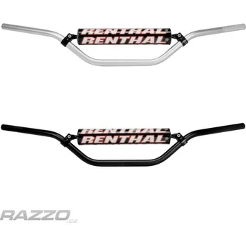 Řídítka Řídítka na enduro Renthal 613-01 Enduro High Dakar Stříbrná