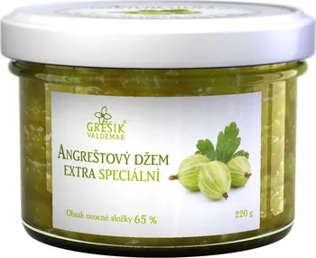 Grešík Angreštový džem extra speciální 220 g