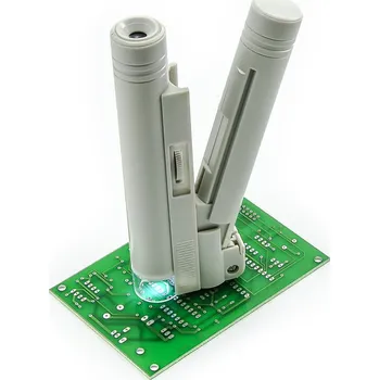 Kapesní mikroskop 100x zoom s měřítkem