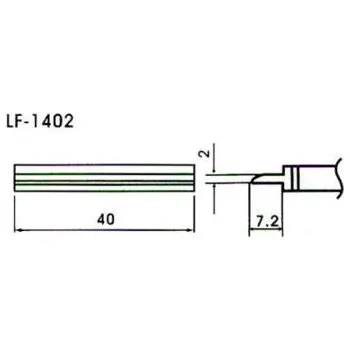Páječka Hrot pro bezolovnaté pájky 12-1402