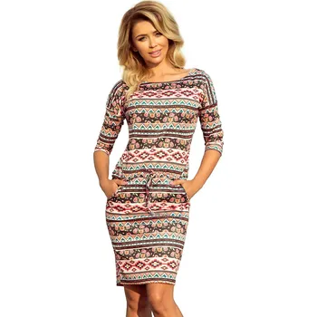 Dámské šaty Dámské vzorované šaty 13/94 (Dámské šaty)