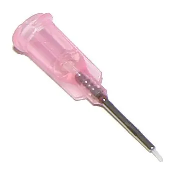 Nerezové dávkovací jehly s vloženou teflonovou trubičkou 25G 1ks