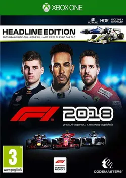 Hra pro Xbox One F1 2018 D1 edice Xbox One