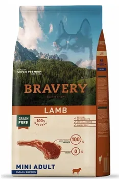 Krmivo pro psa Bravery Dog Grain Free Adult Mini Lamb