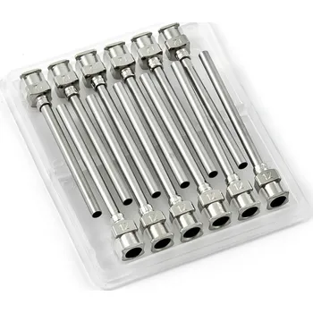 Nástroj na niť a příze Nerezové dávkovací jehly 12G 1,5" set 12ks