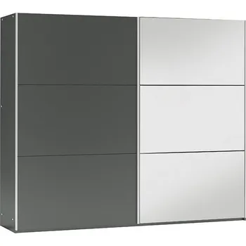 Šatní skříň Casarredo Šatní skříň VALERIANO 250 grafit/grafit