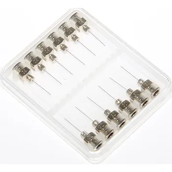 Nástroj na niť a příze Přesné nerezové dávkovací jehly 32G 12ks