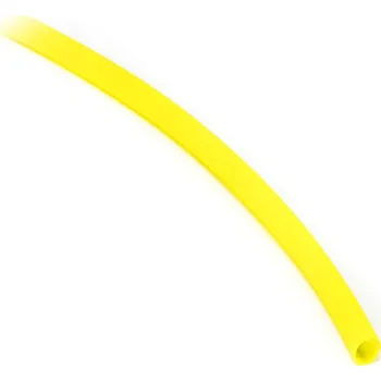 Teplem smrštitelná bužírka 6,4mm/2,9mm žlutá