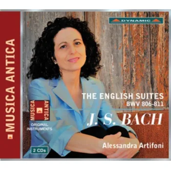 Zahraniční hudba The English Suites BWV 806-811 J. S. Bach - Alessandra Artifoni [CD]