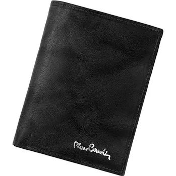 Módní doplněk Černá kožená peněženka Pierre Cardin Tilak12.326 s ochranou RFID