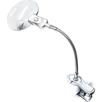 Lupa Lupy s osvětlením a uchycením k desce stolu G-818-11