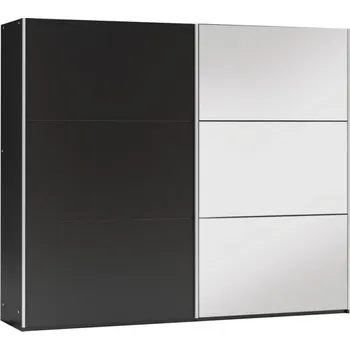 Šatní skříň Casarredo Šatní skříň VALERIANO 250 černá/černá