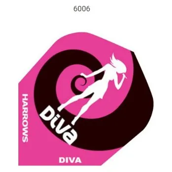 Letky na šipy Harrows Diva 6006
