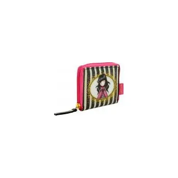 Peněženka Malá peněženka na zip "Ladybird" od firmy SANTORO Gorjuss (Gorjuss Stripes Mini Zip Wallet - Ladybird)