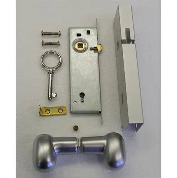 Stín Zámek pro shrnovací dveře Barva: Hnědá