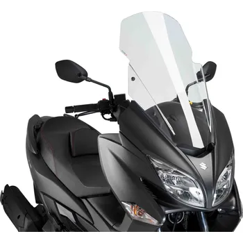 Motodíl Puig Windshield V-Tech Line Touring Suzuki Burgman 400 (17-23) Kouřová (H)