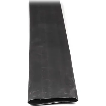 Teplem smrštitelná trubice s lepidlem černá 120cm 64mm