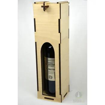 Stojan na víno Dřevěný stojan na víno velký
