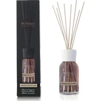 Aroma difuzér Millefiori Milano Natural Incense & Blond Woods 100 ml