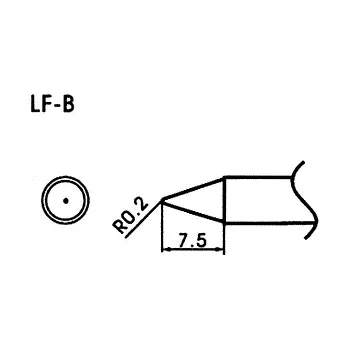Páječka Hrot pro bezolovnaté pájky LF-B