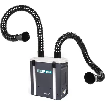 Čistička vzduchu Odsávačka kouře při pájení a čistička vzduchu Quick 6602 dvoukanálová