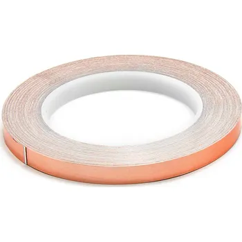 Lepicí páska Samolepící měděná páska pro stínění, vedení tepla a opravu spojů šířka 10 mm