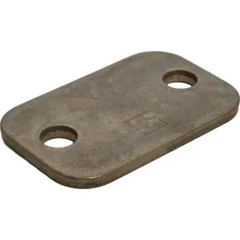 Krycí deska 57mm x 40mm, pro uchycení trubek série A, velikost 4 Parker DPA4X