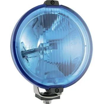 Přední světlomet Wesem Dálkové světlo HOS2.38813, průměr 183 mm, chromované s pozičním kroužkem, modré, 1 ks