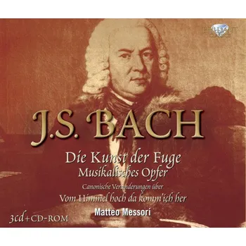Zahraniční hudba BACH,J.S.: Die Kunst der Fuge, Musikalisches Opfer, Canonic Variations (3CD) (BRILLIANT CLASSICS)