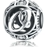 Elenys stříbrný přívěsek korálek písmeno O