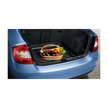 Autodoplněk Škoda Auto Plastová vana do kufru Škoda Rapid (2012 - 2019) - originál 5JA061162