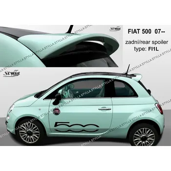 Auto-moto Stylla Střešní spoiler - stříška Fiat 500 (2007 - 2024) - FI1L