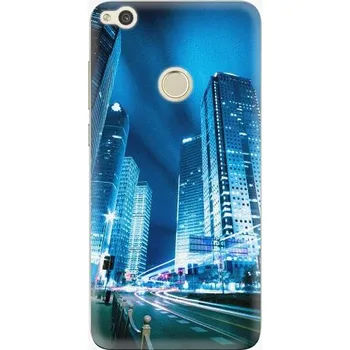 Pouzdro na mobilní telefon Recenze iSaprio Night City Blue Huawei P9 Lite 2017