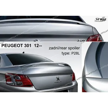 Tuning Stylla Zadní spoiler Peugeot 301 (2012 - 2019) - P28L