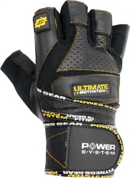 Fitness rukavice Power System Ultimate Motivation 2810 žluté