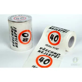 Toaletní papír Happy Brithday 40