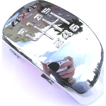 Hlavice řadicí páky Škoda Auto Plaketka řadící páky Škoda Yeti (2009 - 2010) 6 rychlostí 4X4 - originál 5L0711144A