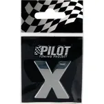Pilot Chromované samolepící 3D písmeno (X) - Lampa Italy 07884