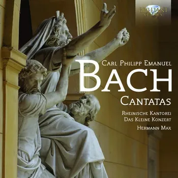 Zahraniční hudba C.P.E. BACH Cantatas - Kantáty (2CD) (Rheinische Kantorei, Das Kleine Konzert, Hermann Max)