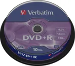 Verbatim DVD+R 4,7GB 16x 10ks