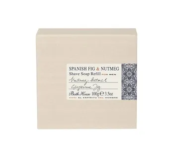 Bath House Spanish Fig & Nutmeg mýdlo na holení 100 g