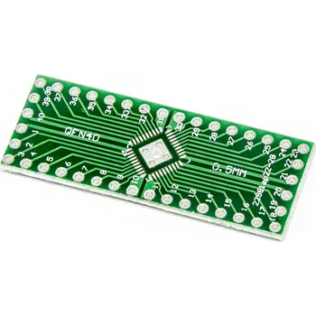 Elektrický konektor SMD redukce z QFN32 QFN40 na DIP32 a DIP40 2.54mm