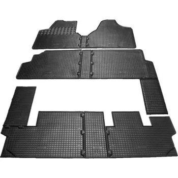 autokoberec Gumové autokoberce Fiat Scudo II (2007 - 2016) 3 řady sedadel |