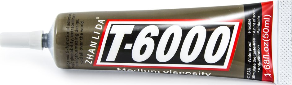 Univerzální lepidlo T-6000 na sklo, plast, kov, gumu i papír 50ml