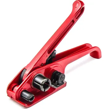 Stahovací páska Napínač plastových pásek PP, PES, PET s nožem, celokovový, do 20mm