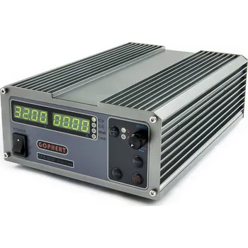 Laboratorní zdroj Pulzní laboratorní zdroj s wattmetrem Gophert CPS-3232 0-32V/32A