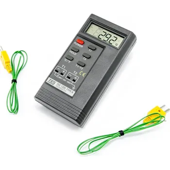 Domácí teploměr Dvoukanálový termočlánkový teploměr TES 1320