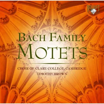 Zahraniční hudba BACH FAMILY: Motets (CD) (BRILLIANT CLASSICS)