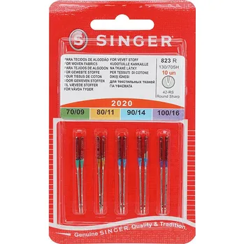 Singer Jehly  2020/70/80/90/100 10 ks