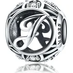 ELENYS Písmeno J – přívěsek ze sterlingového stříbra 925 přívěsek ze sterlingového stříbra 925